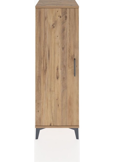 Hyperion Dolap Tek Raflı Tek Kapaklı Tek Askılı 44x44x134 Çam... Çam