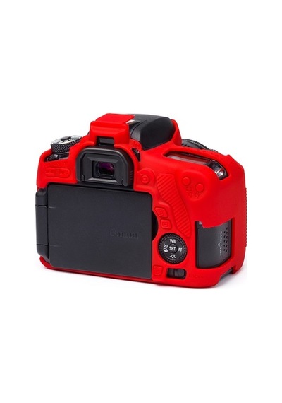 Easycover Canon 760D Silikon Kılıf Ecc760Dr (Kırmızı)