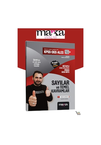 KPSS DGS ALES Sayılar ve Temel Kavramlar Konu Anlatımlı Video Ders Notu- Marka Yayınları