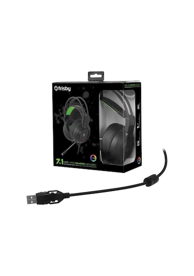 Frisby FHP-G1495B HX-7 Pro RGB Ledli 7.1 Surround Oyuncu Kulaklığı