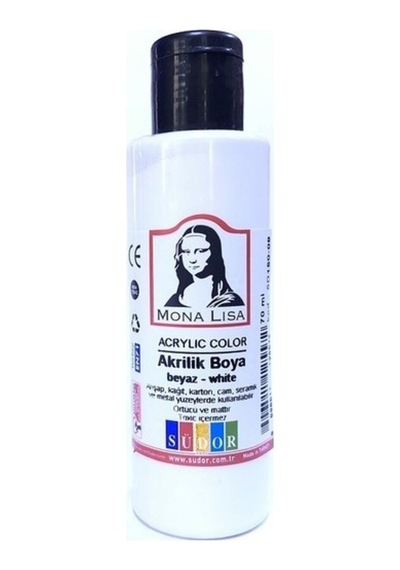 Monalisa Akrilik Boya 6x70 Ml Şışe Ana Renkler / Sd1006 Karışık