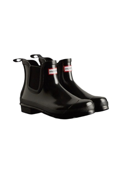 Hunter Original Gloss Chelsea Boot 6000 Siyah