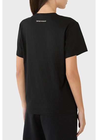 Emporio Armani Bayan T Shirt Ew003970 Af10003 Uc001 Siyah Siyah