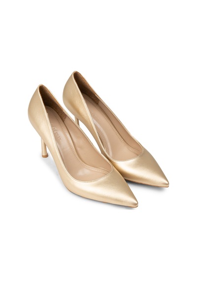 Deery Kadın Altın Rengi Stiletto Topuklu Ayakkabı - P4539zaltm01 Altın