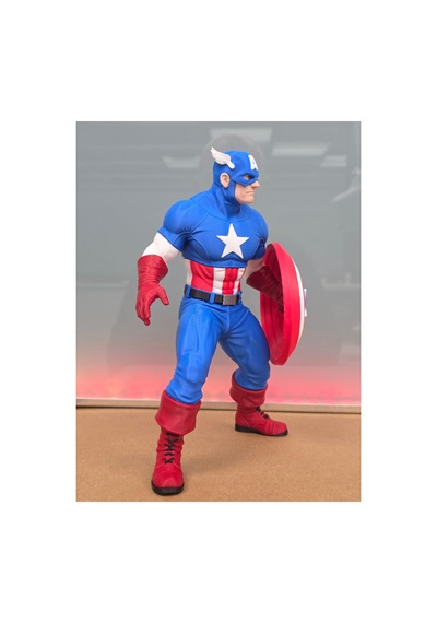 Captain America Figürü 20cm-3d Baskı-kolleksiyonluk Biblo