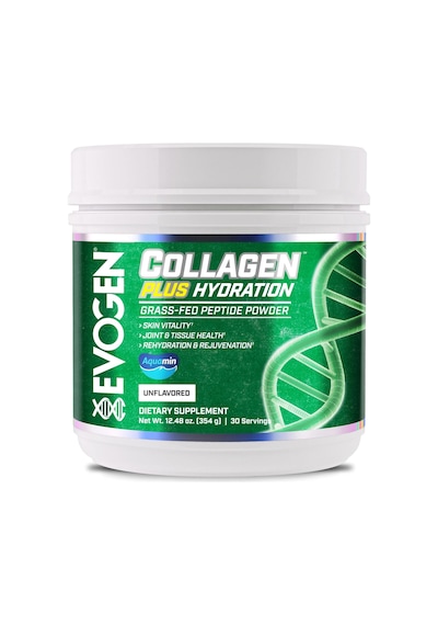 Evogen Collagen Plus Hydration Grass Fed Collagen Skin Joint & Ti