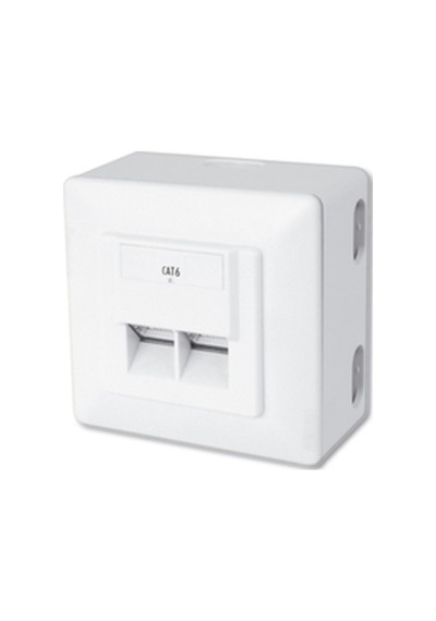 Digitus DN-9006-B5-N Sıva Üstü 2'li Cat6 Priz