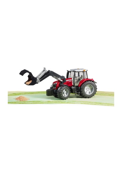 Bruder Massey Ferguson 7624 Kepçeli Traktör