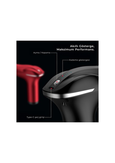 Mspf-001 Power Flex Hb-011 Çift Başlı Masaj Aleti B11 Diğer