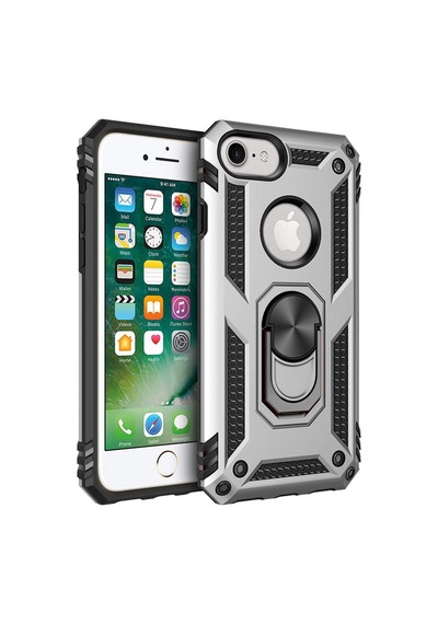 Apple Uyumlu iPhone 6 - 6S Kilif Zirhli Standli Miknatisli Tank Kapak 410453607