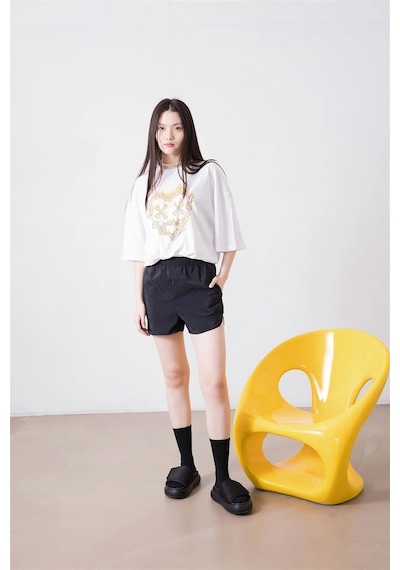 Startmore Unisex Kemik Kalp Beyaz Tshirt Beyaz