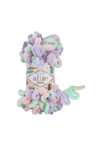 90x90 Puffy Bebek Battaniyesi Için 6 Adet Puffy Color 5938