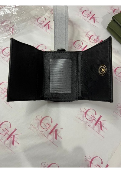 Gk Gamzelirenklerim Luxury Fashıon&accessorıes Krinkıl Mini Cüzdan Siyah