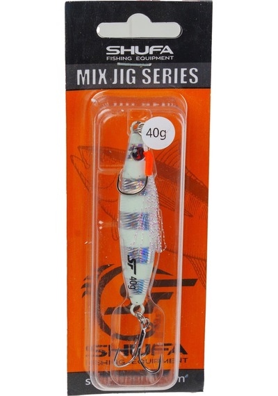 Shufa Jig Series 40 Gr Jig Yem Glow Zebra