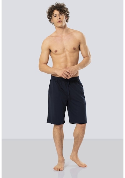 Cacharel 2172 Modal Erkek Bermuda Tek Alt - Lacivert - M Lacivert