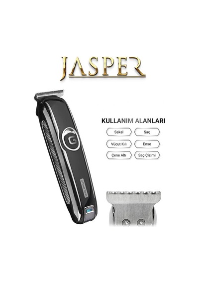 Jasper 1011 T Bıçak Saç Sakal Şarjlı Tıraş Makinesi