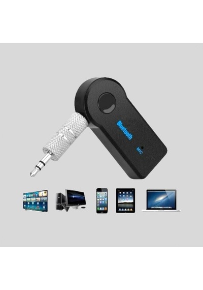 Bluetooth Aux Adaptörü Ve 38w Pd Type-c Usb Araç Şarj Cihazı 2 Li Set