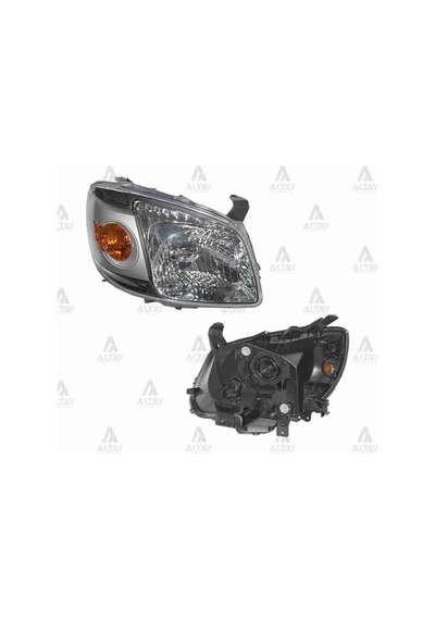 DEPO 216-1154R-LDEM2 Ön Far Sağ- Siyah - Mazda Bt50 07-