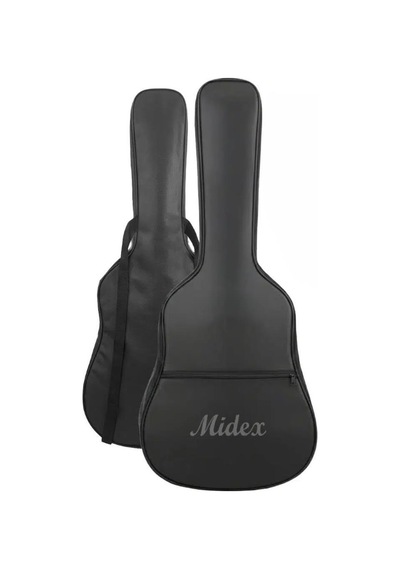 Midex Gk-50a-100x Akustik Gitar Çantası 100'lü Paket Kaliteli Siyah Kılıf 100 Adet