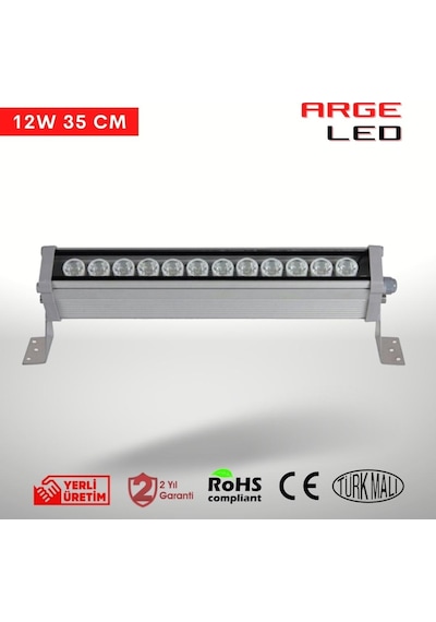 Argeled Mavi Wallwasher Duvar Boyama 35 Cm 12w
