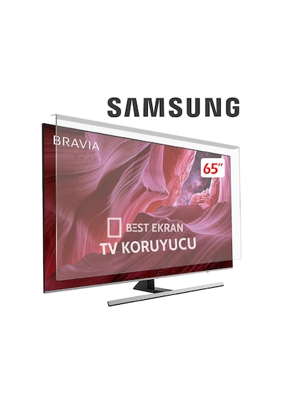 Samsung Uyumlu Led Tv 65" İnç 164cm Oled Qled Crystal Smart Uhd 4k 8k Televizyon Tv Ekran Koruyucu
