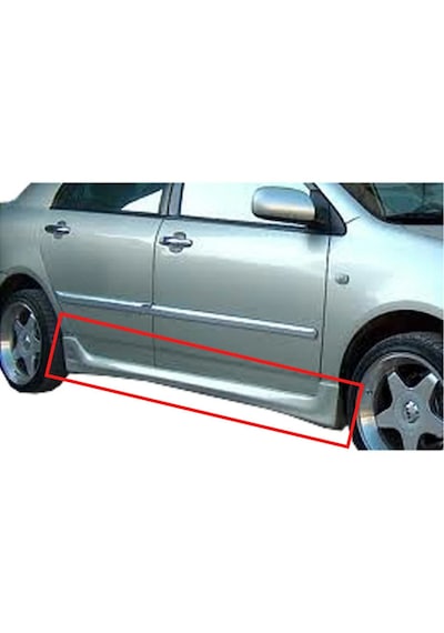 Corolla 2003-2007 Sedan Marşpiyel Boyasız