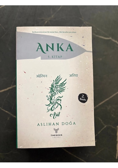 Anka Serisi- Aslıhan Doğa- Theseus Yayınevi- Anka1- Anka 2- Anka 3- Anka 4- Anka 5