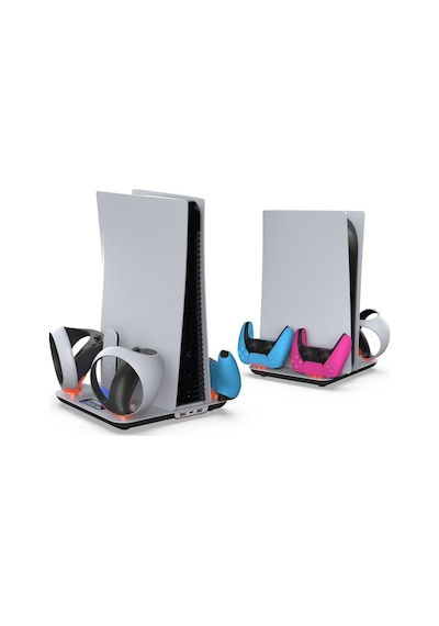 Ps5 Fat Kasa / Vr2 Uyumlu Soğutuculu Şarj Standı Dobe Tp5-3513