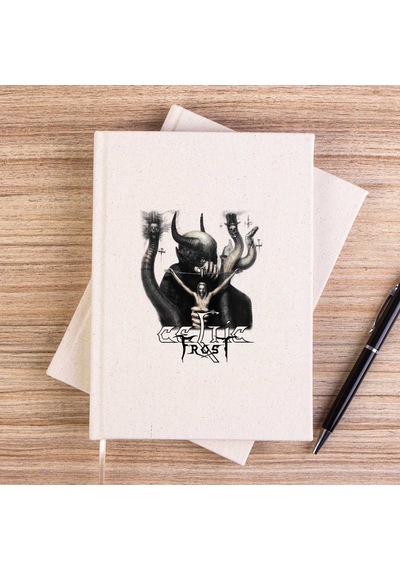 Celtic Frost To Mega Therion Çizgisiz Kanvas Defter Krem