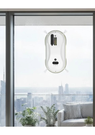 Home 2800 Pa Güçlü Emişli Akıllı Cam Temizleyici Robot Çok Renkli