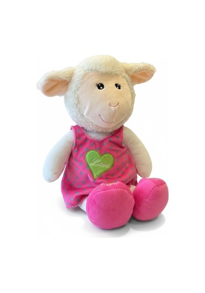 Pl5016 40 Cm Elbiseli Kuzu-hly Pembe