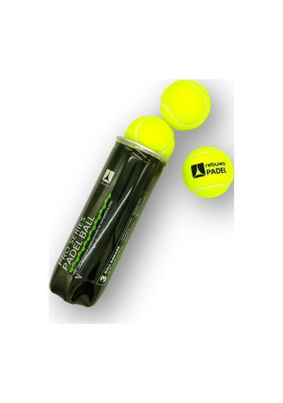 Rebuwo 3'lü Padel Topu - Profesyonel Basınçlı Performans Topu