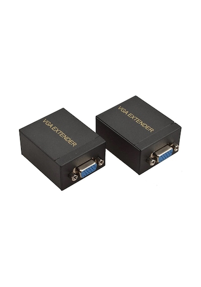 Alfais 4896 60 Metre Rj45 Vga Ek Uzatici Cat5E 6 Kablosu Extender