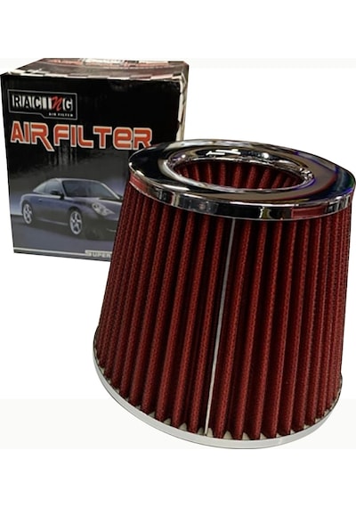 Açık Hava Filtresi Ses Ve Performans Arttırıcı Açık Hava Filtresi Geniş Ağız 76mm