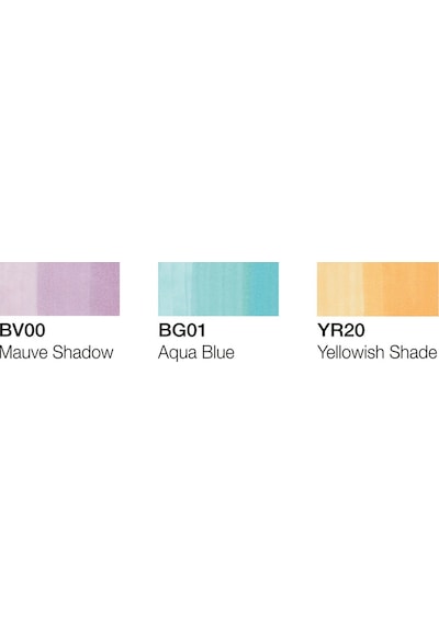 Cıao Layer & Mıx 2d Set Pastel Palette 3 Lu