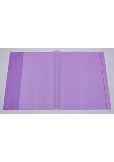 Abka Hazır Kitap Kabı Mor Şeffaf - 5 Li