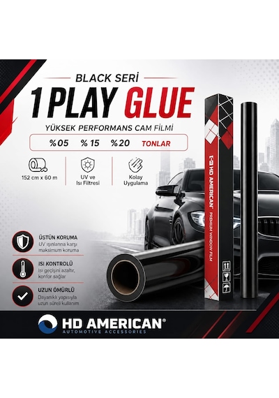 1 Play Glue %20 Yuksek Cam Filmi