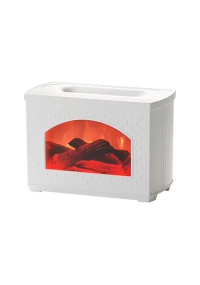 Auhma 3d Alev Şömine Hava Nemlendirici Aromaterapi Nemlendirici Aroma Difüzör 270ml
