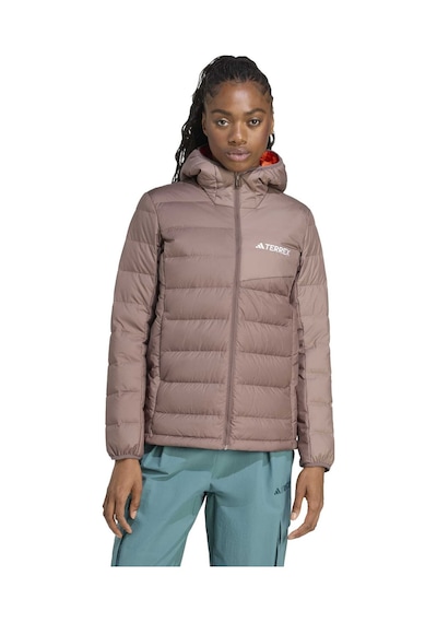 Earstr/trabrn Adidas Kadın Koşu - Yürüyüş Mont W Mt Down H J Earstr/trabrn Jz9992 Kahverengi