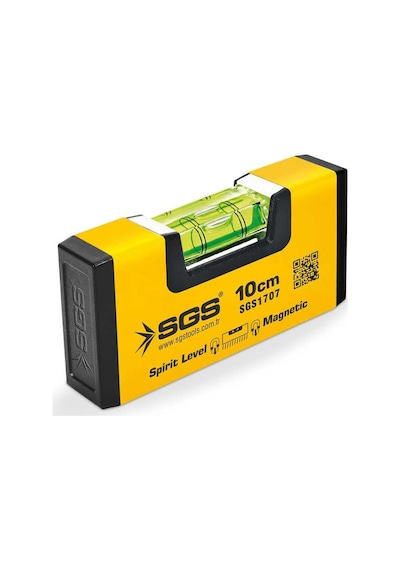 Lexroo Sgs Alimünyum Mıknatıslı Su Terazisi Mini 10cm