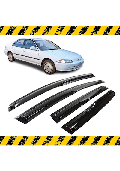 Honda Civic Mügen Cam Rüzgarlığı 1992-1996 Arası 4 Lü Set N11.33863