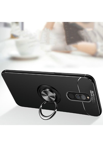Xiaomi Redmi 8 Kılıf Yüzüklü Magnetli Ravel Case