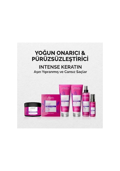 Urban Şampuan 250ml. Intense Keratın Tüm Saç Tipleri