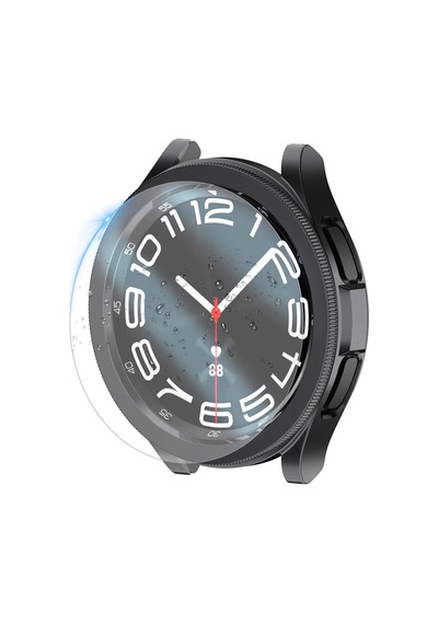 Galaxy Uyumlu Watch 6 Classic 47mm Sert Pc Kasa Ve Ekran Koruyucu Zore Watch Gard 29