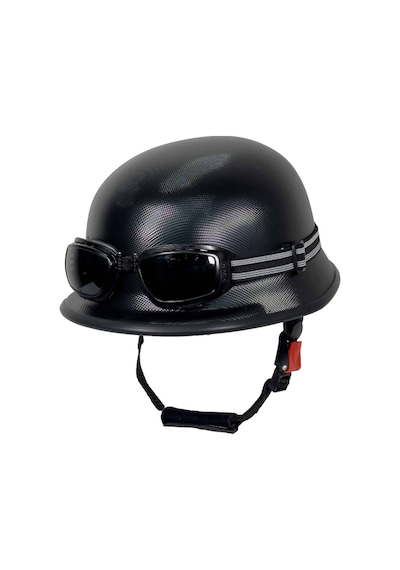 Tex Gözlüklü Chopper Kaskı Cruıser Retro