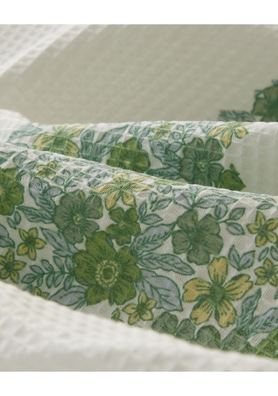 Petty Chic Çift Kişilik Pike 200x220 Cm Yeşil