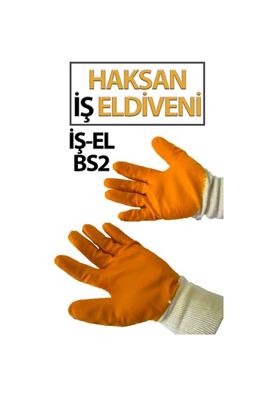 İş Eldiveni Bs2 Sarı-beyaz