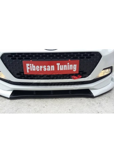 Hyundai I20 Ön Tampon Lip ----Fibersan Tuning