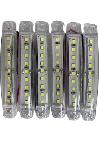 Parmak Led Beyaz 9 Ledli 6 Adet