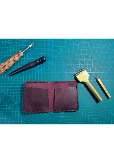 Deer Craft Timber Bordo Cüzdan